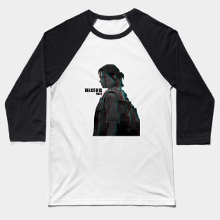 Last of Us Ellie anglyph art Baseball T-Shirt